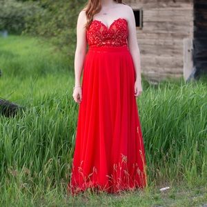Red Grad/Prom Dress